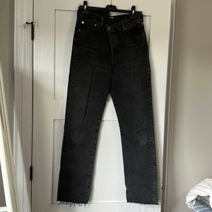 Agolde - cross waist jean - 26